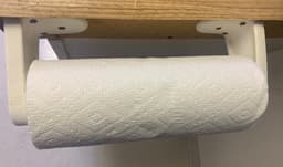 New Ribbed Universal Paper Towel Mount.step 3d model