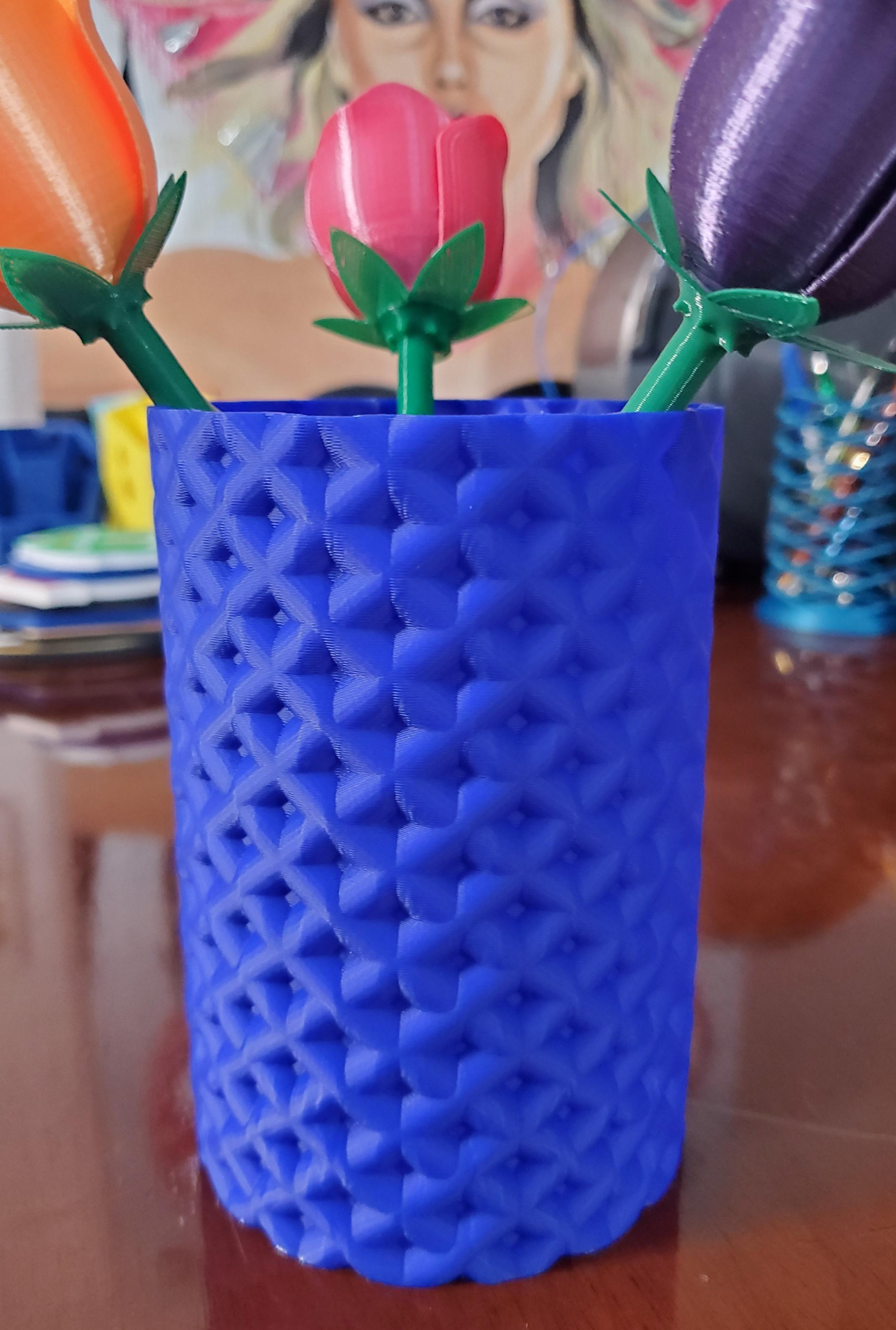 Octohelix Vase 3d model