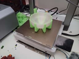 FHW petg anti-tip bowl 3d model