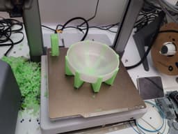 FHW petg anti-tip bowl 3d model