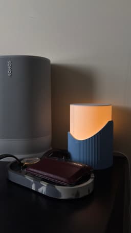 The POD Light - A Minimal Bedside Table Lamp 3d model