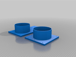 Ventilation Blast Gate V1.0 (6-Inch, 3-Part, Assemble-Ready) 3d model