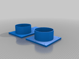 Ventilation Blast Gate V1.0 (6-Inch, 3-Part, Assemble-Ready) 3d model
