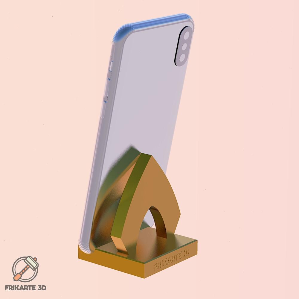 Aquaman Phone Holder 3d model