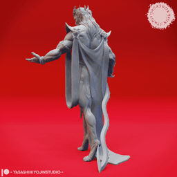 Graz'zt - The Demon Prince of Pleasure - Tabletop Miniature (Pre-supported) 3d model