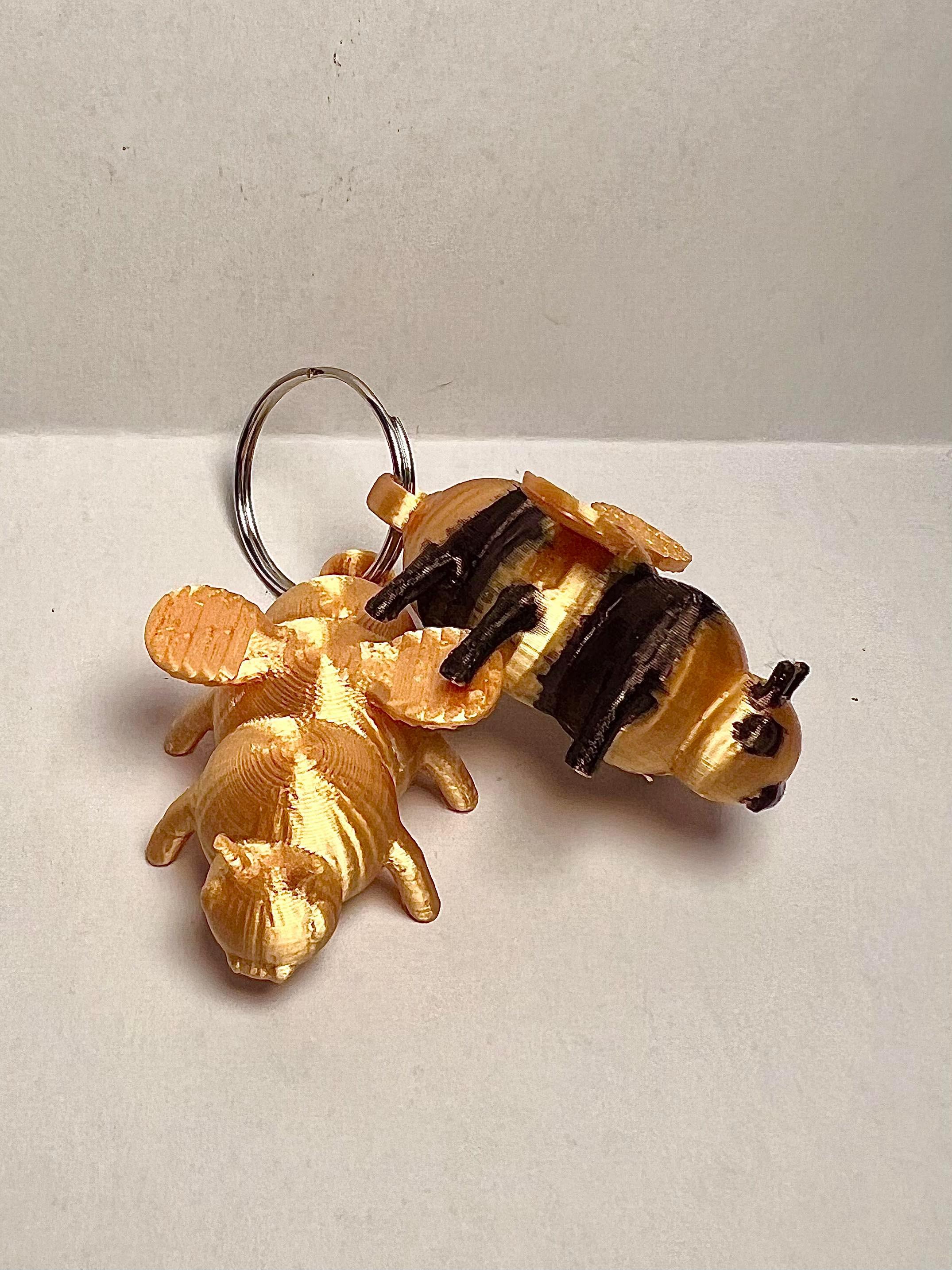 Bumblebee keyring 3d model