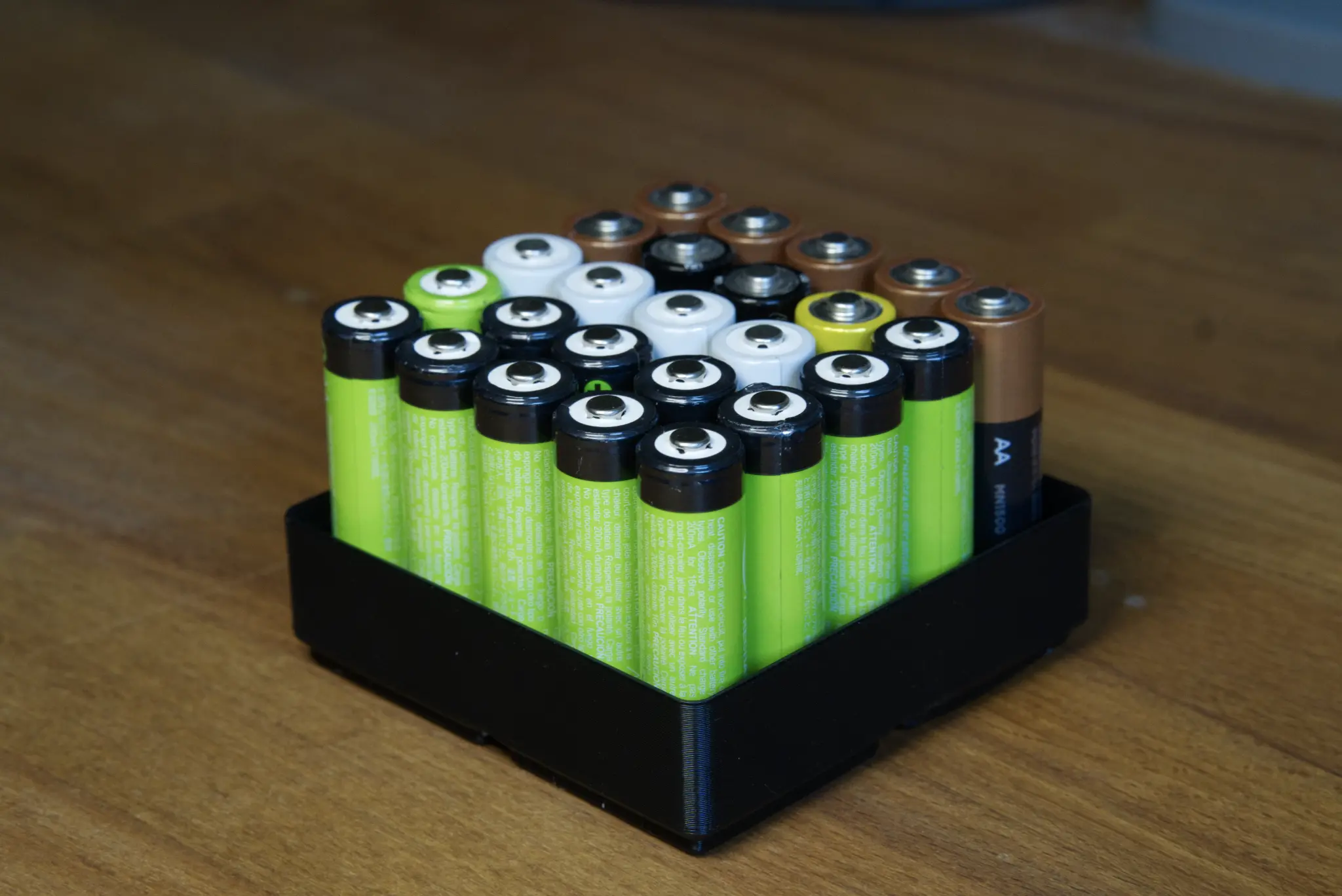 Gridfinity AA Battery Holder 3d model
