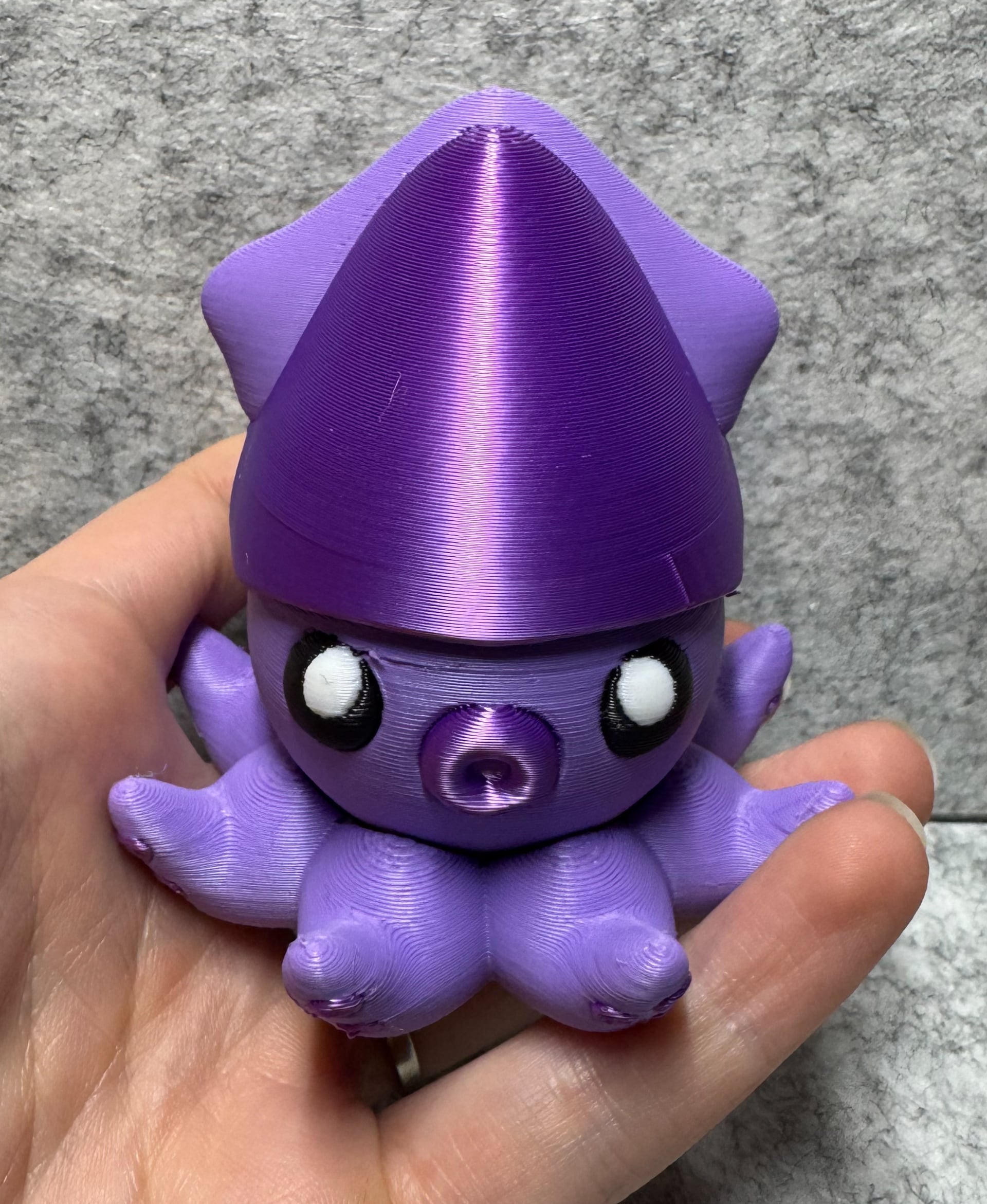 Stewart the Squid Fidget Spinner 3d model
