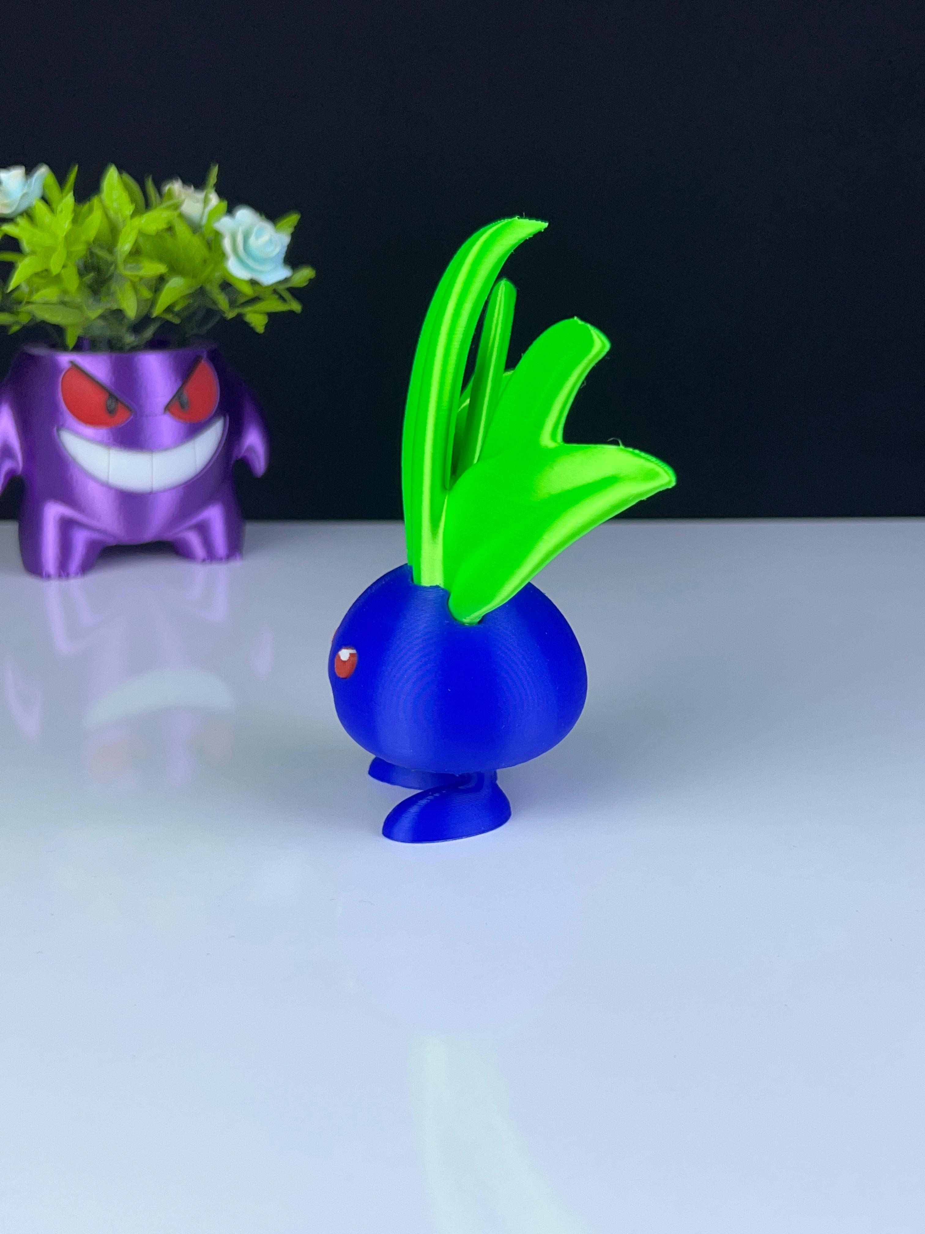 Oddish Pokemon - Multipart 3d model