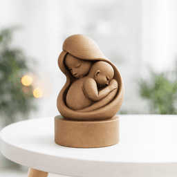 Mother and Child Statue | Mom and Baby Sculpture | Mother’s Day Gift 3d model