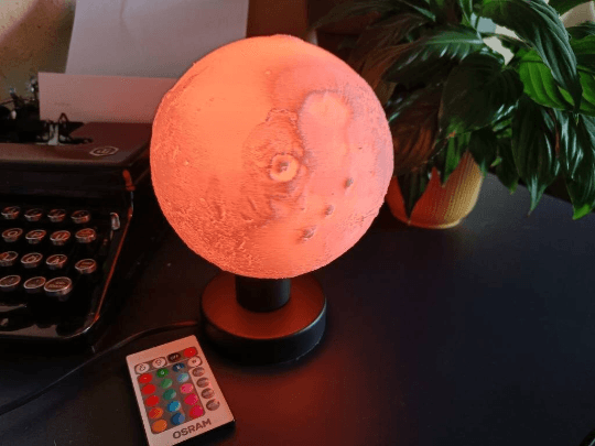 Mars Desk Lamp 3d model