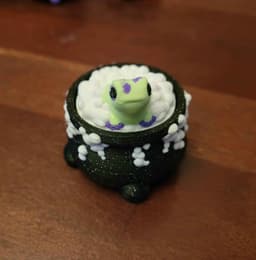 Cauldron Clicker and Spinner Clicker 3d model