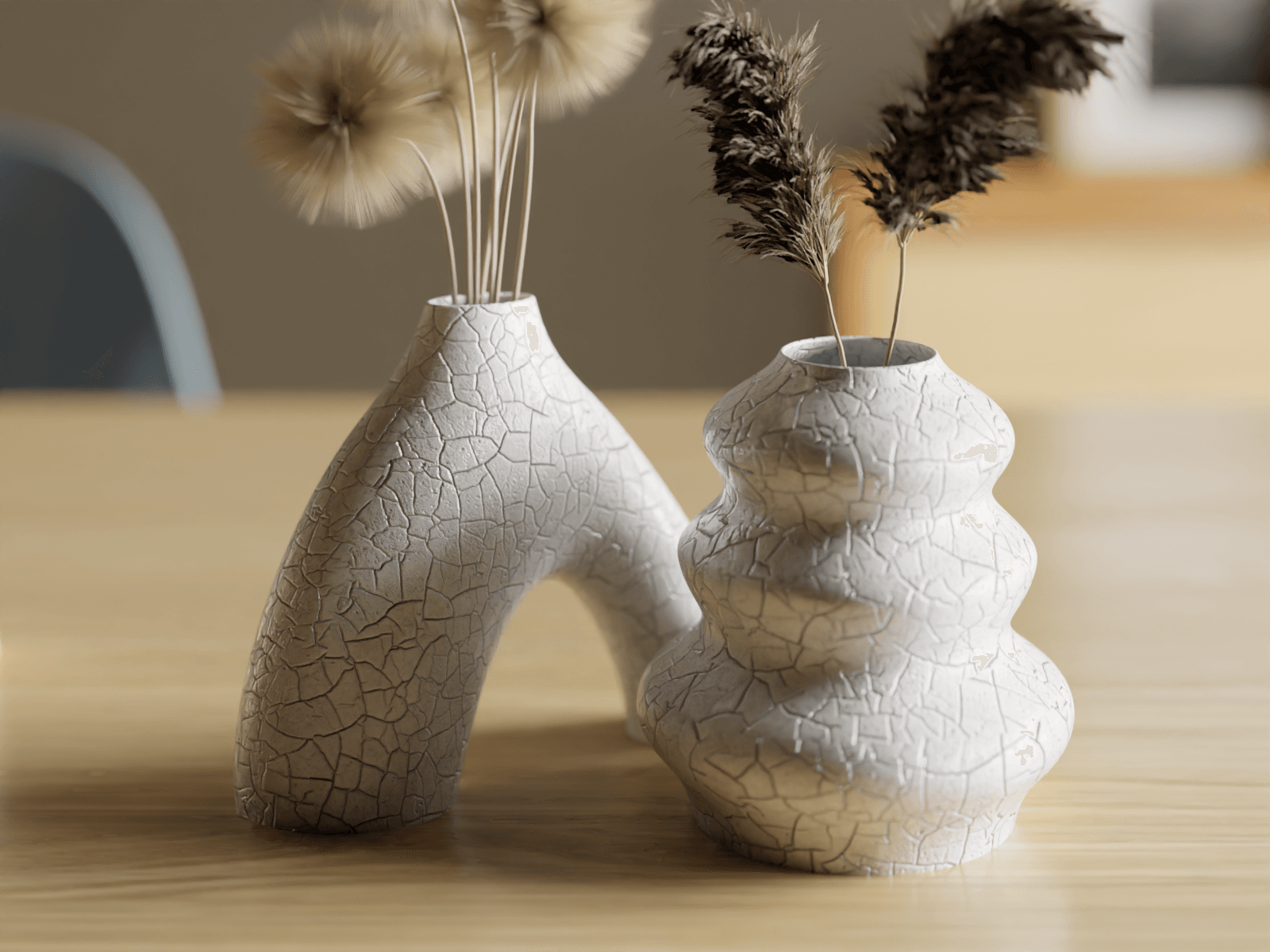 Continuing Elegance: noise and cracked version 3d model