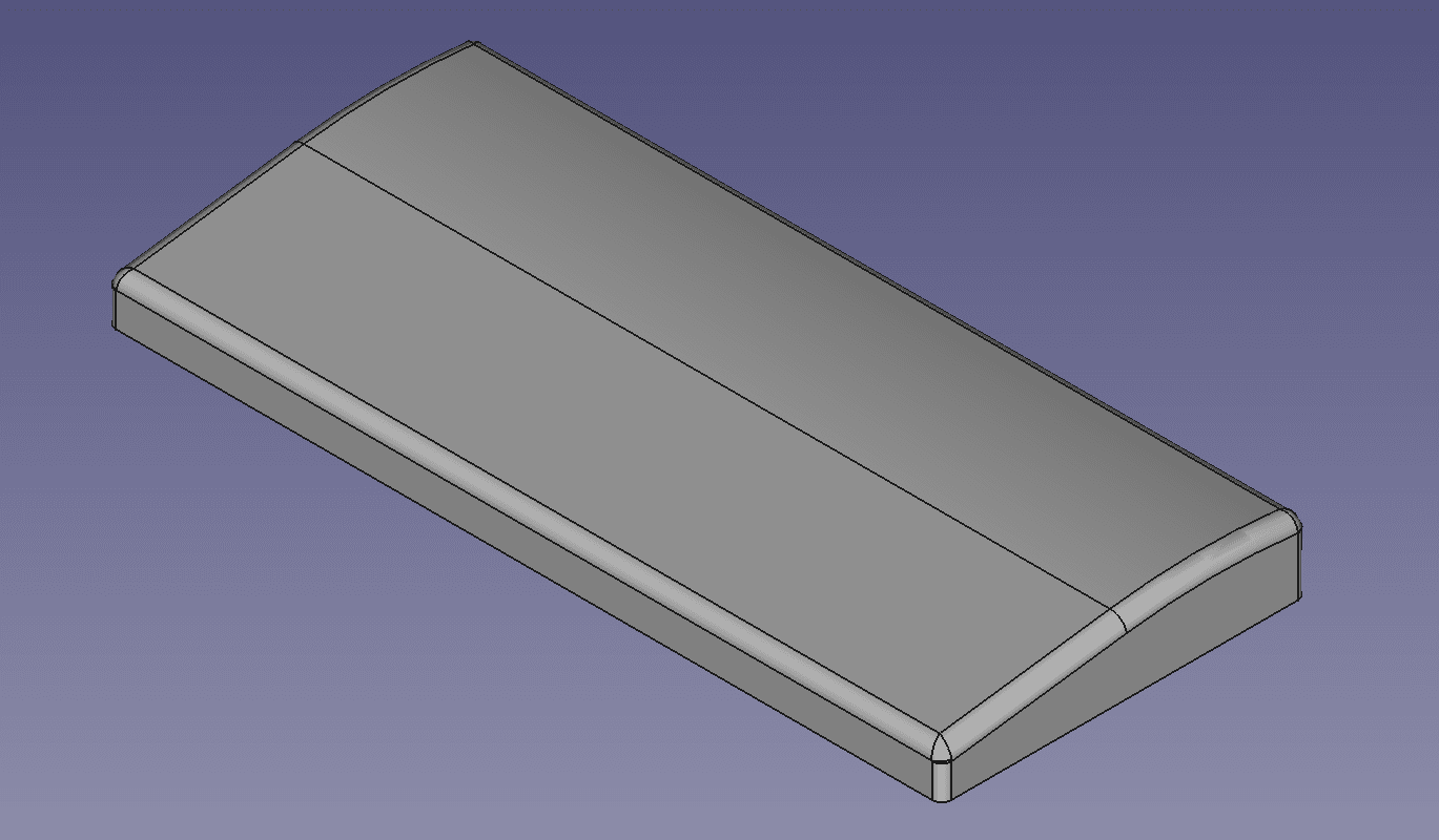 Keychron Q11 Wrist Rest (V2) 3d model