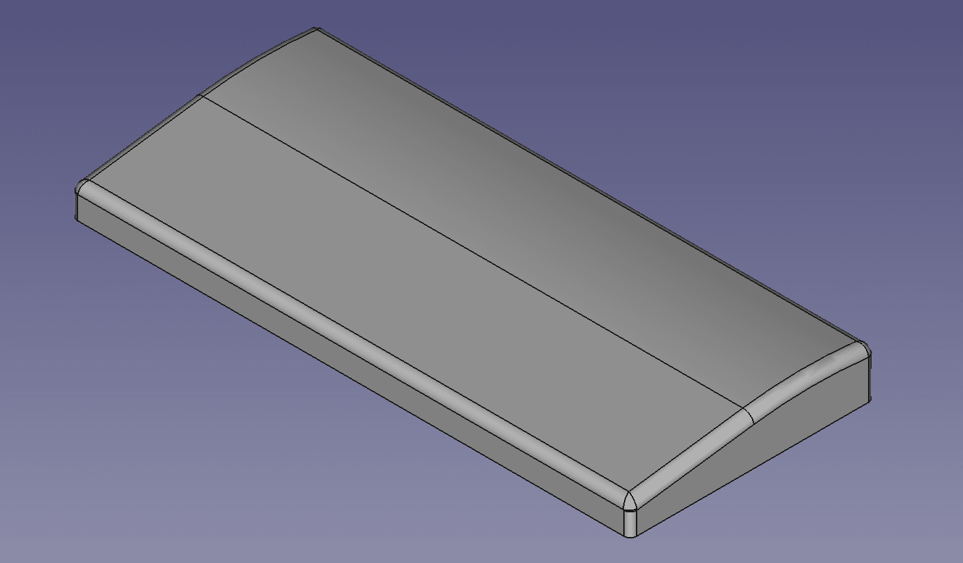 Keychron Q11 Wrist Rest (V2) 3d model