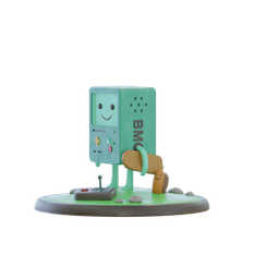 BMO from Adventure Time - Designed for Resin 3d model