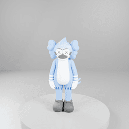 Regular show Mordecai x Kaws 3d model