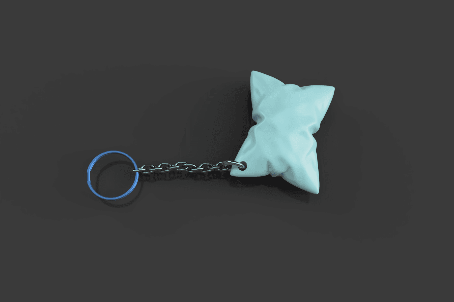 pillow keychain  3d model