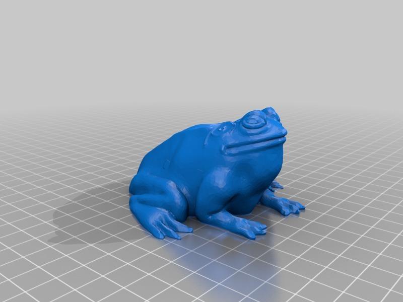 Bullfrog geocache remixed 3d model