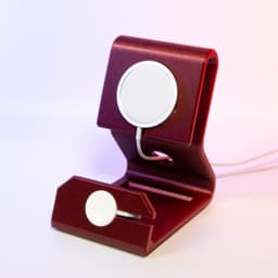 Curved Phone Holder - MagSafe, Apple Watch 3d model