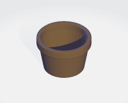 Flower pot 3d model