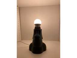 Moai Head - Bright Idea Lamp. (very simple) 3d model
