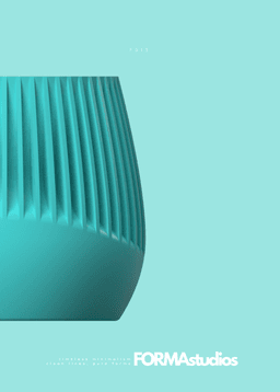 Planter with drip tray - FORMAstudios P013 3d model