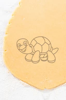 Turtle Cookie Cutter, Biscuit Cutter 3d model