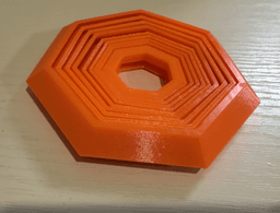 Heptagon fidget 3d model