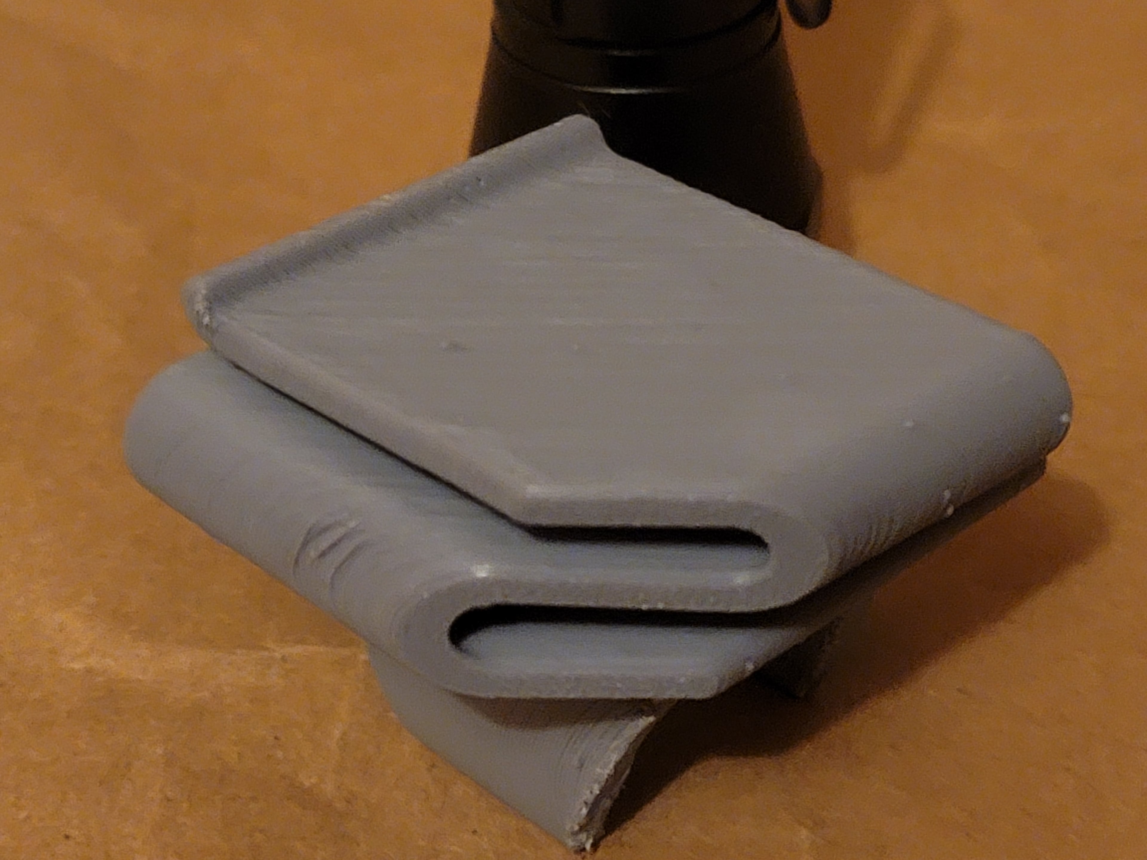 Flashlight Belt Clip 3d model