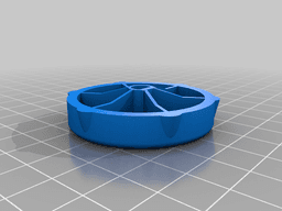 Microwave scroll wheel 3d model