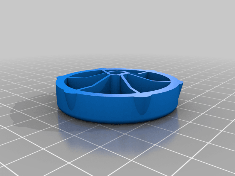 Microwave scroll wheel 3d model