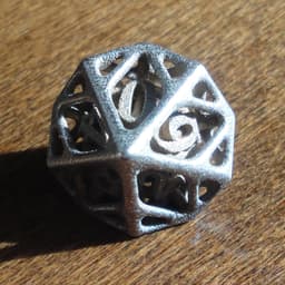 Cage Dice Set with Decader 3d model