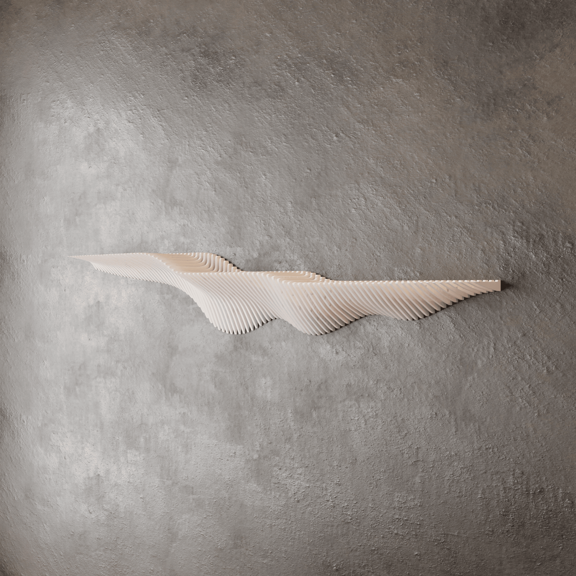 Parametric Shelf Design 3d model