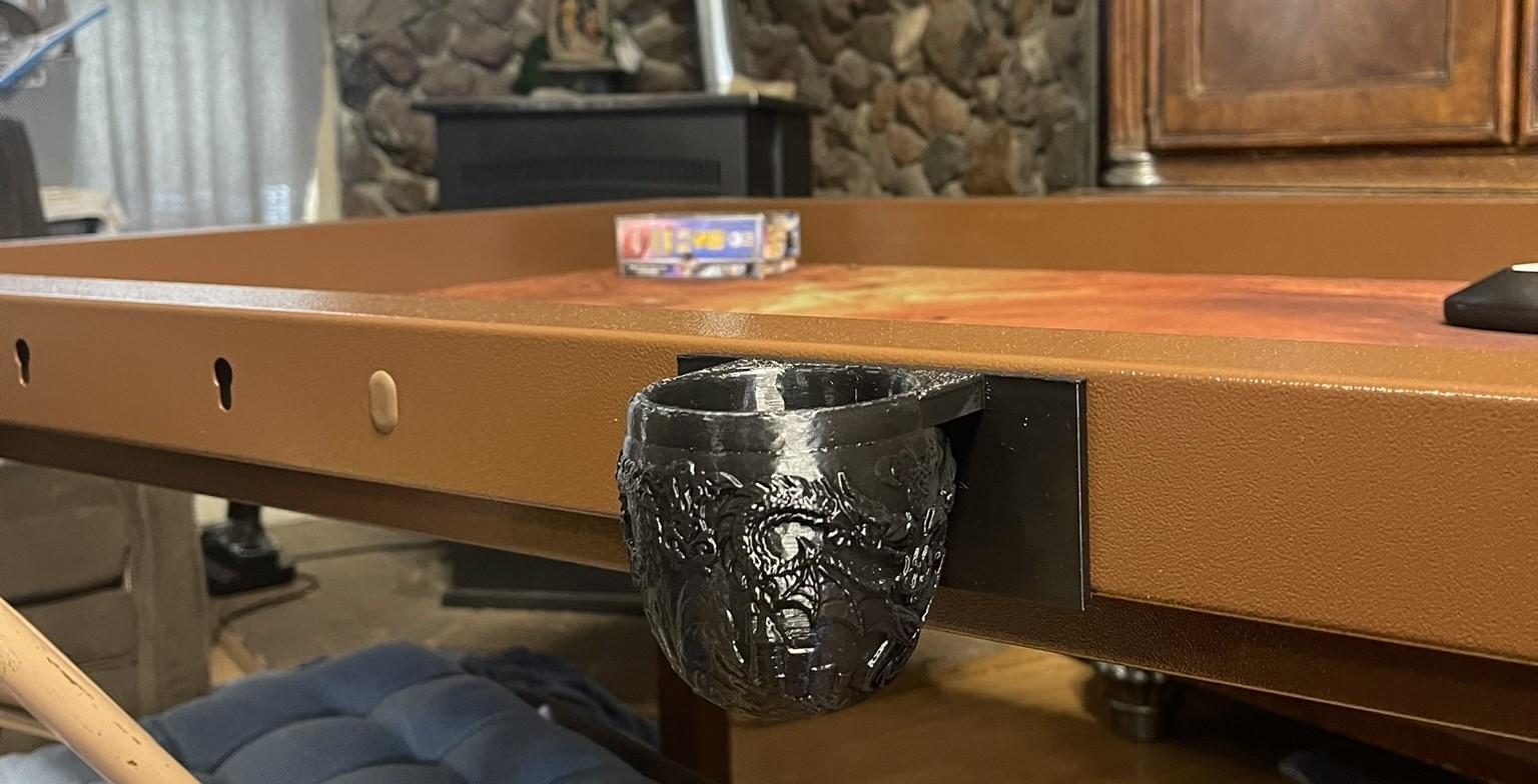 Project Ironside Game Table Goblet container 3d model