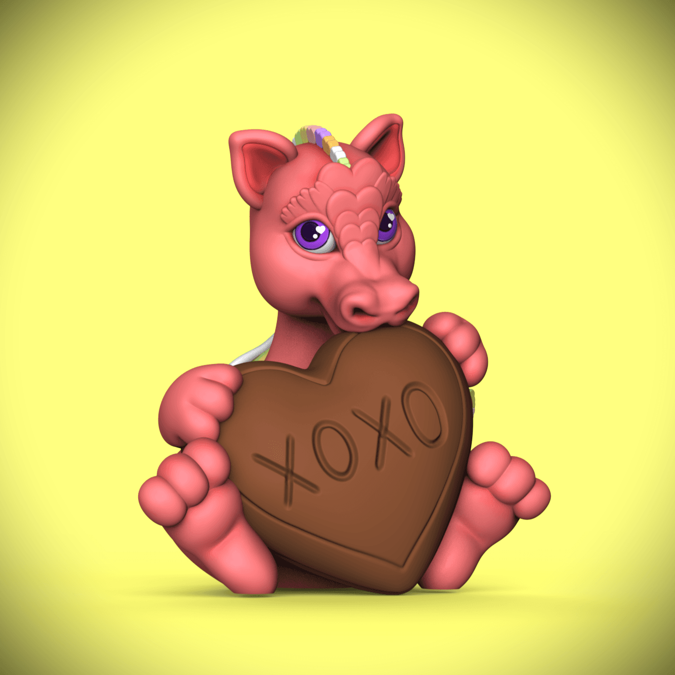 Candy -The Baby Dragon 3d model