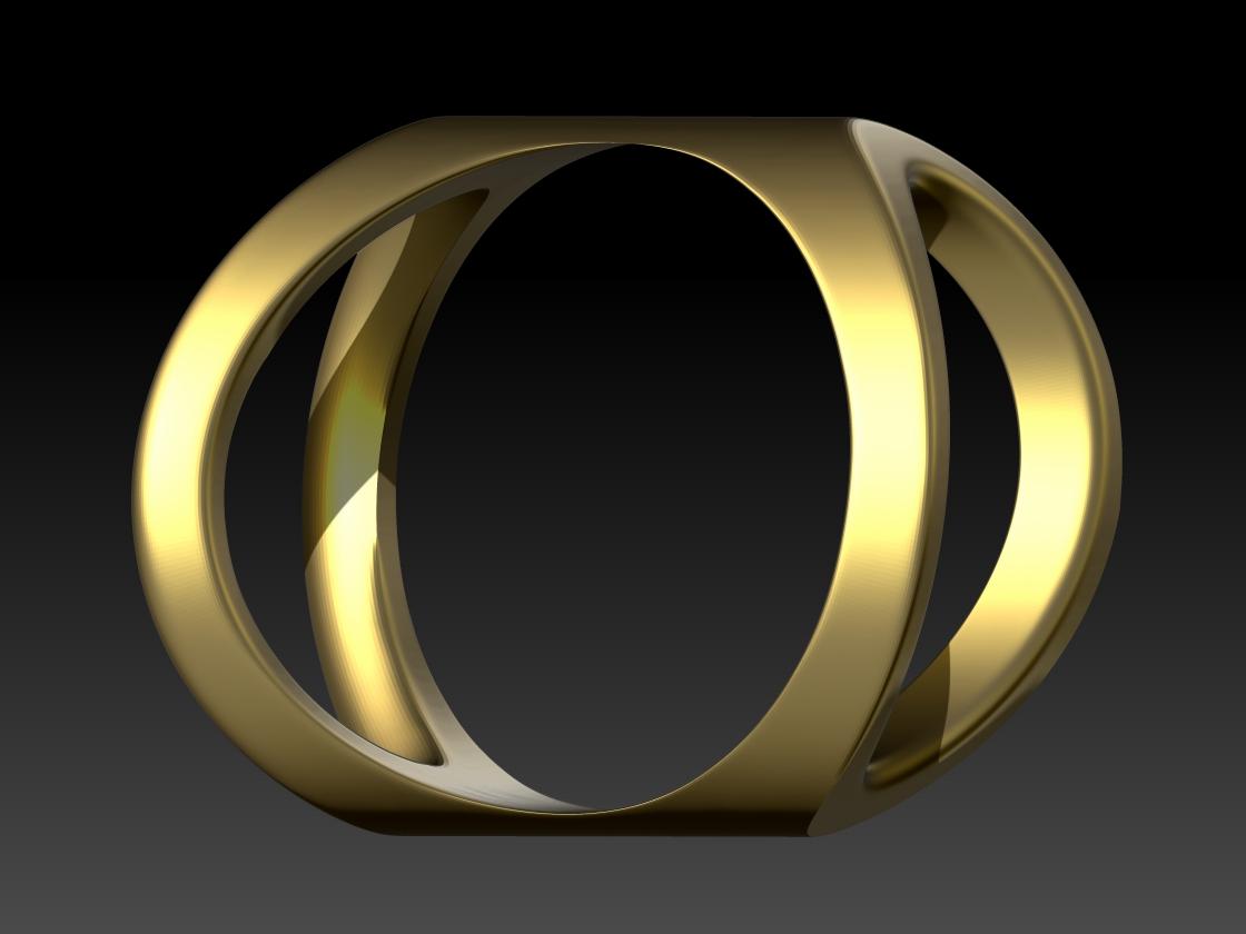 fancy ring 18.6 - Request your personalized ring 3d model