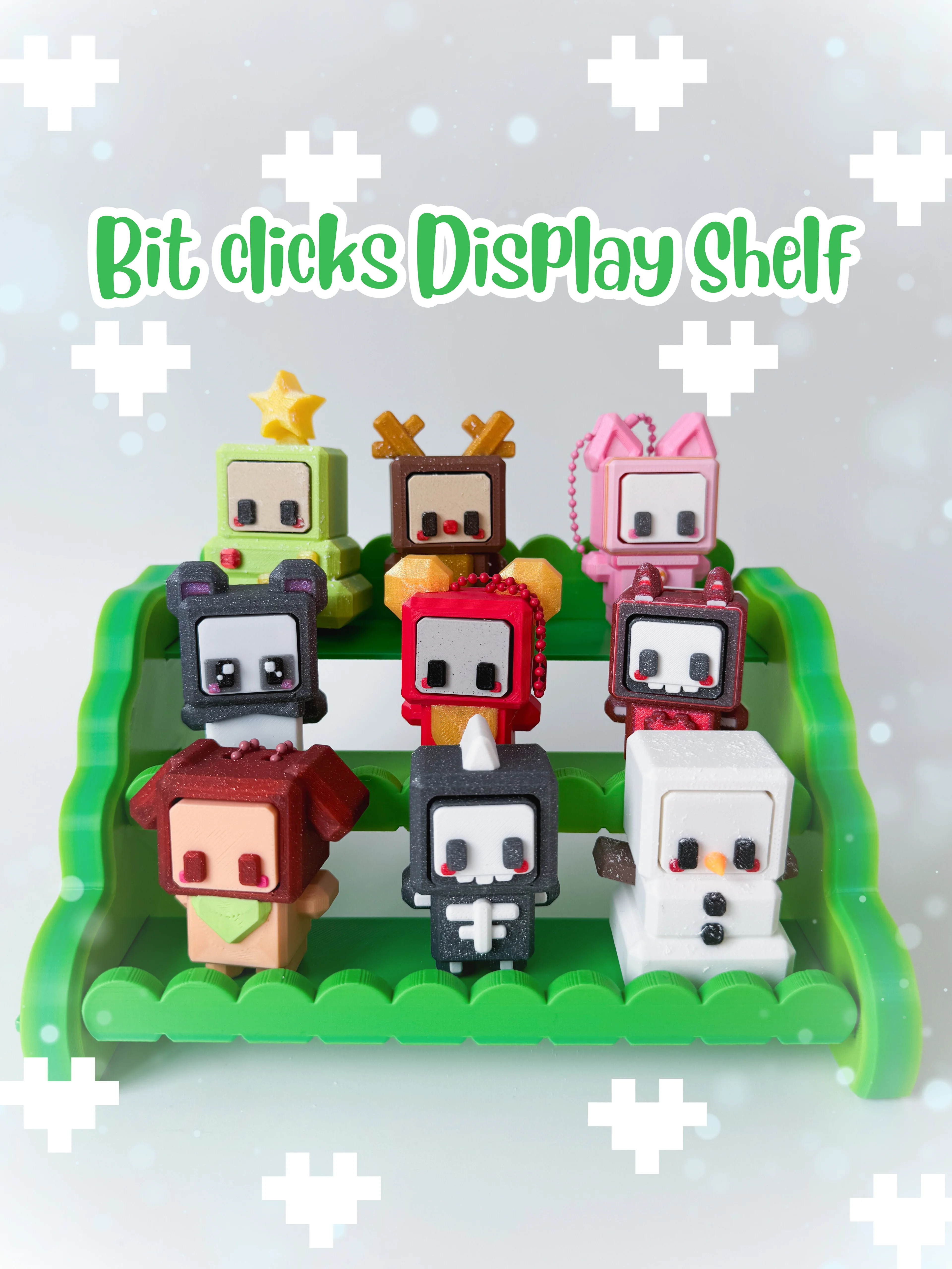 Bit clicks Display Shelf 3d model