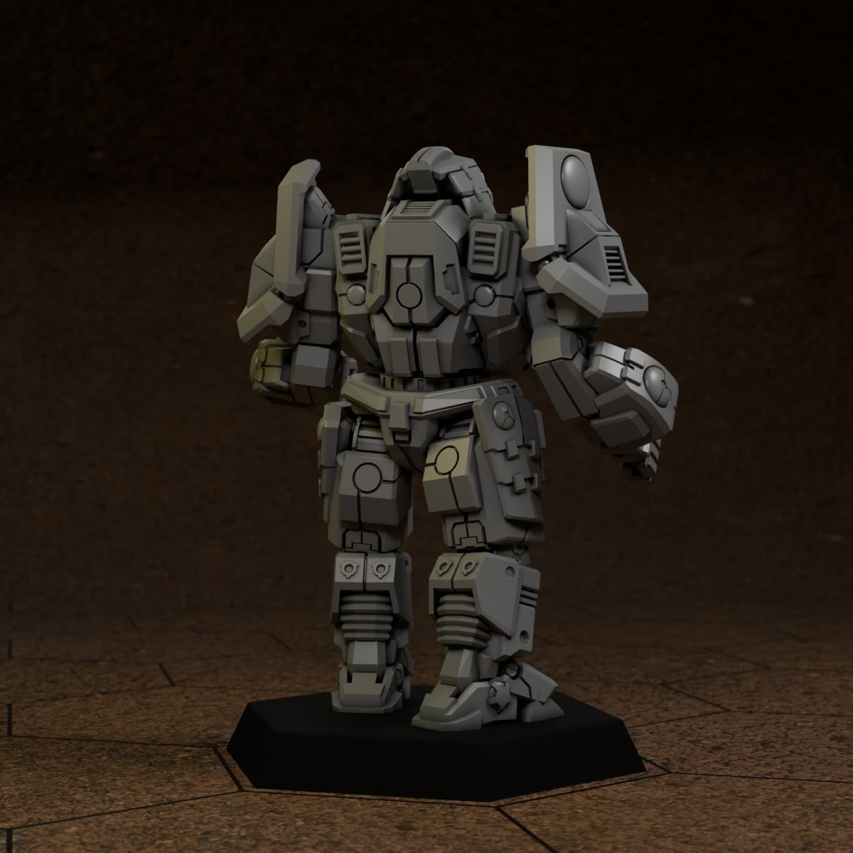 Ha Otoko For American Mecha 3d model