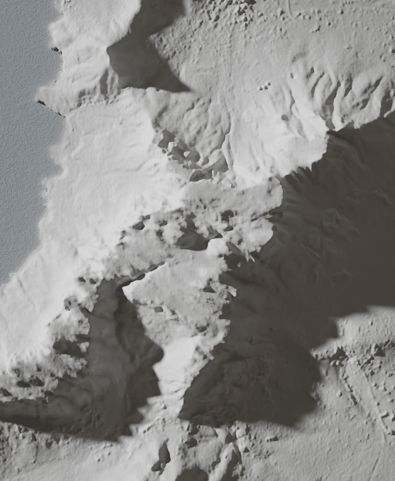 Table Mountain 3d model