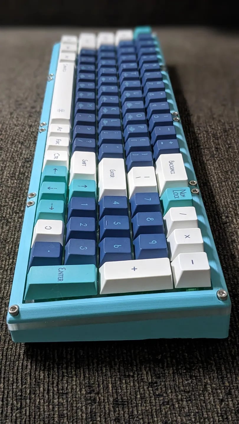 MECHANICAL KEYBOARD - 65% PLUS NUMPAD 3d model