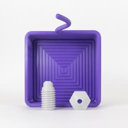 Printception Square Container 3d model
