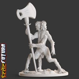 Jvarasura, the personification of fever 3d model