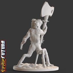 Jvarasura, the personification of fever 3d model