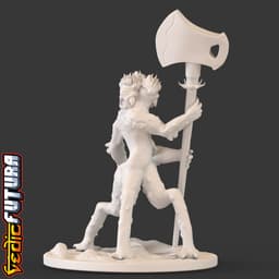 Jvarasura, the personification of fever 3d model