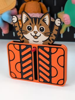 Pocket Cat: Gift Card And Cash Holder 3d model