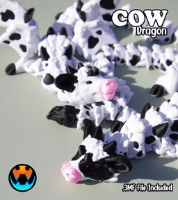 Cow Dragon 3d model
