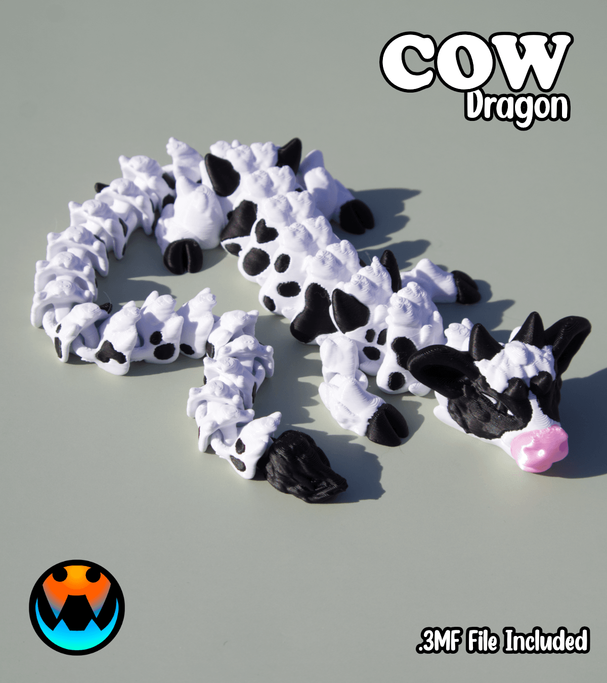Cow Dragon 3d model