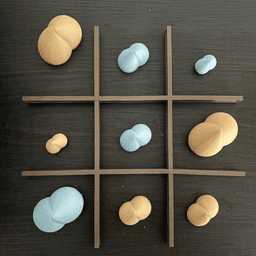 Stackable Emoji TicTacToe 3d model