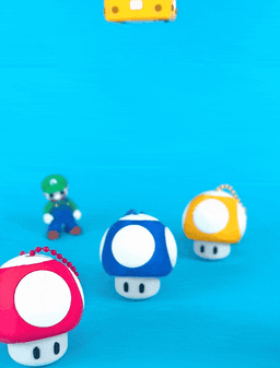 Flexi Super Mario & Luigi (Toy, Keychain & Magnet), Fan-Art 3d model